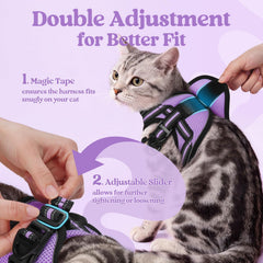 Rabbitgoo kitten vest with soft padding for comfy wear
