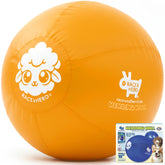 Race&Herd XXL Herding Ball front view for outdoor play.