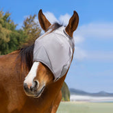 Raelitego horse fly mask adjustable-fit provides secure comfort during training.