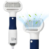 RAIWAV 3-in-1 dryer with slicker brush for quick post-bath grooming.