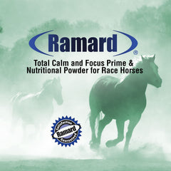 Ramard Total Calm powder tub close-up shows fine texture and mixability