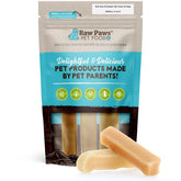 Raw Paws Himalayan Yak Chews packaging front showing natural ingredients and quality
