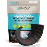Raw Paws water buffalo horn large two-pack for long-lasting chewing.