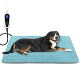RC SLL dog heating pad 47x30 cover provides cozy warmth for pets.