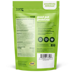 Ready Pet Go probiotic chews closeup treats reveals chewy texture for tasty gut health.