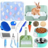 Reallnaive rabbit starter kit box showing complete care set for small pets