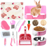 Reallnaive rabbit starter kit litter box for easy cleaning and durable use.