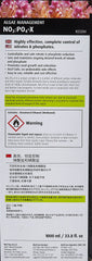 Red Sea NO3:PO4-X in-tank application maintaining water clarity.