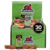 Redbarn braided bully sticks 5-inch pack shot for long-lasting chewing.