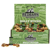 Redbarn Bully Barbells pack of 10 for long-lasting dog chewing and entertainment.
