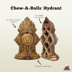 Redbarn Chew-A-Bulls daily oral care with grooved ridges for cleaning teeth
