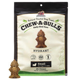 Redbarn Chew-A-Bulls hydrant shape chew supports daily oral care