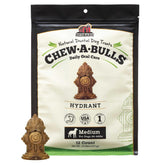 Redbarn Chew-A-Bulls medium hydrant-toad pack for daily dental care