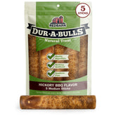 Redbarn Dur-A-Bulls Hickory Flavor chew stick for dogs, long-lasting chew with natural ingredients.