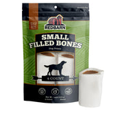 Redbarn filled dog bone with peanut butter for a long-lasting chew