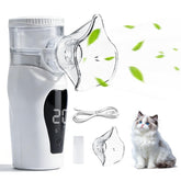 REDDODOU portable pet humidifier mask for cat delivers gentle mist at home