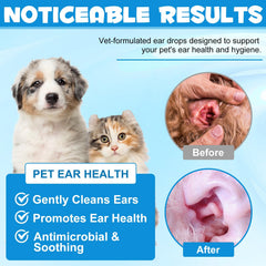 Redshine ear drops micro-silver-cleanse helps cleanse the ear canal.