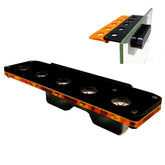 Reefing Art magnetic extendable frag rack slim keeps frags secure while saving tank wall space.