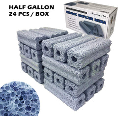 Packaging image for Reefing Art ceramic bio filter media showing 24-pack box