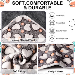 Reginary soft fleece blanket providing warm comfort for small pets.