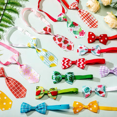 Reginary dog neckties use skin-friendly material for daily wear