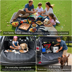 Reliadura non-slip backing keeps the liner steady on uneven surfaces.