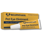 RELIPHTASOL Pet Eye Cream tube demonstrates gentle daily eye care.