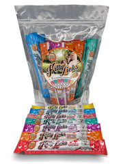 Rena's Recipe Kitty Licks variety-pack tubes for easy rewards.