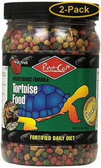 Rep-Cal Tortoise Food pack shot highlighting complete nutrition for healthy growth