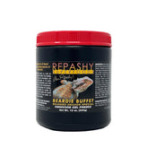 Repashy Beardie Buffet jar front showing balanced mix for omnivorous bearded dragons.
