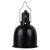 REPTI HOME reptile light fixture with deep dome enhances basking heat and UVA/UVB output