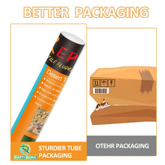 REPTI HOME stable UVB UVA output keeps reptiles comfortable without harsh lighting.