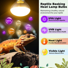 REPTI MATE full-spectrum reptile light for UVA/UVB
