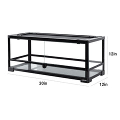REPTI ZOO top-screen ventilation supports airflow and UVB exposure