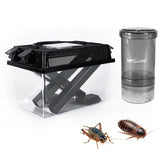 REPTI ZOO Cricket Keeper and Mixer Kit for easy reptile feeding