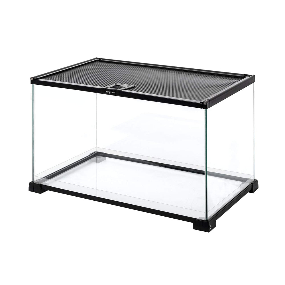 REPTI ZOO full-glass 15 gallon tank offers crystal-clear viewing for your reptile