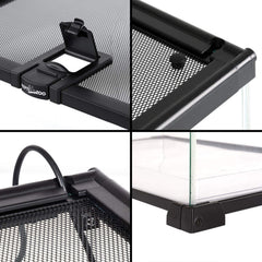 REPTI ZOO PVC tray bottom helps keep substrates moist and contained