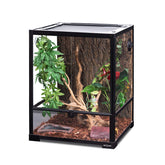 REPTI ZOO reptile terrarium front-opening doors for easy feeding and handling