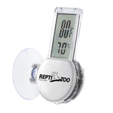 REPTI ZOO thermometer hygrometer with suction cup for reliable enclosure readings.