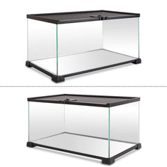 REPTI ZOO sliding-screen-top close-up for easy access.