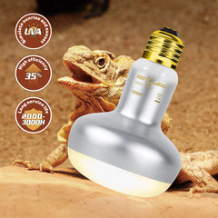 REPTI ZOO heat-dissipation top design keeps bulbs cool.