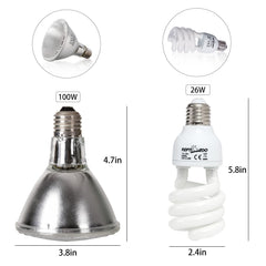 REPTI ZOO top-ventilation holes promote airflow and heat dissipation