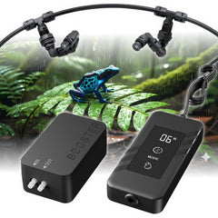 ReptiKing automatic misting system front view for precise terrarium humidity