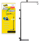 ReptiKing lamp stand base provides stable support for tall terrariums.