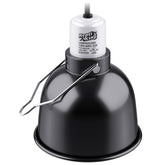 ReptiKing Reptile Light Dome front view with enhanced heat and UVA output.