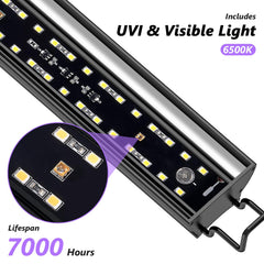 REPTITRIP 27W aluminum UVB lamp with durable heat dissipation