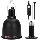 REPTITRIP heat lamp fixture with PID thermostat for precise temperature control