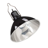 REPTI ZOO 8.5-inch reptile lamp fixture for glass terrariums with bright, even lighting.
