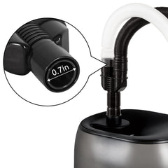 REPTIZOO white-17-3inch extension-tube shows length customization option.