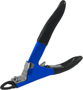 Resco Original Deluxe dog nail clipper, USA-made, on the tool for a clean guillotine cut for safe trims